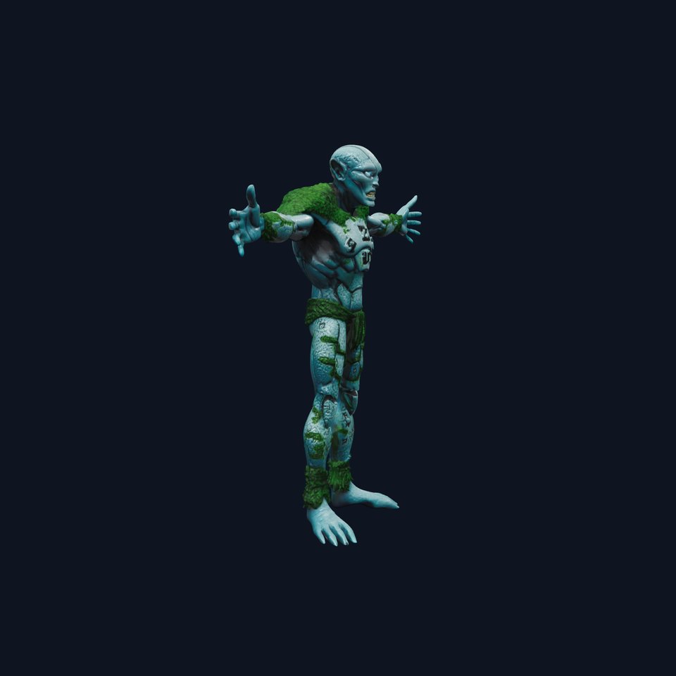 Mystic Stone Guardian model pack